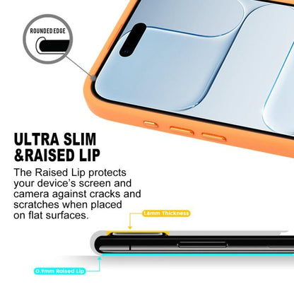 For iPhone Air GEBEI Jazz Series Skin Feel Frosted MagSafe Phone Case(Orange) by GEBEI