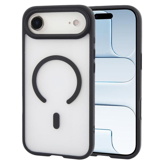 For iPhone Air GEBEI Jazz Series Skin Feel Frosted MagSafe Phone Case(Black) by GEBEI