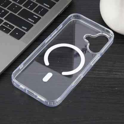 For iPhone 17 GEBEI Jazz Series MagSafe Clear Acrylic Phone Case(Transparent) by GEBEI