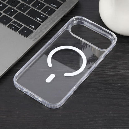 For iPhone Air GEBEI Jazz Series MagSafe Clear Acrylic Phone Case(Transparent) by GEBEI