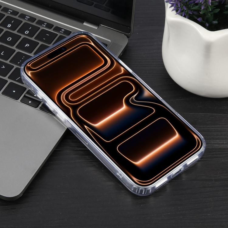 For iPhone 17 Pro GEBEI Jazz Series Clear Acrylic Phone Case(Transparent) by GEBEI