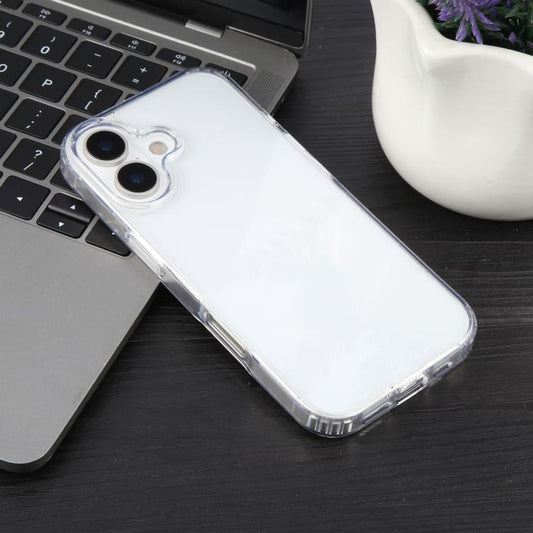 For iPhone 17 GEBEI Jazz Series Clear Acrylic Phone Case(Transparent) by GEBEI