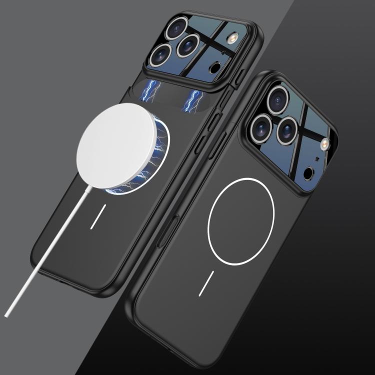 For iPhone 17 Pro Max GKK Color Master Splicing MagSafe Magnetic Phone Case(Black) by GKK