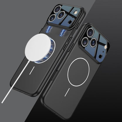 For iPhone 17 Pro Max GKK Color Master Splicing MagSafe Magnetic Phone Case(Black) by GKK