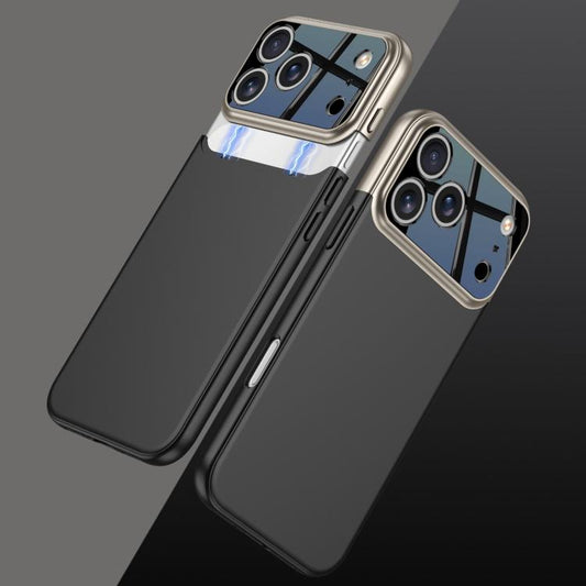 For iPhone 17 Pro Max GKK Color Master Splicing Phone Case(Grey Black) by GKK