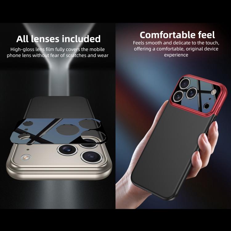 For iPhone 17 Pro Max GKK Color Master Splicing Phone Case(Grey Black) by GKK