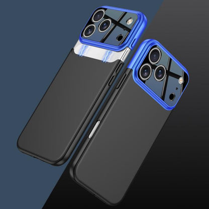 For iPhone 17 Pro Max GKK Color Master Splicing Phone Case(Blue Black) by GKK