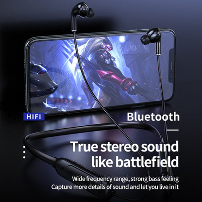 M60 8D Surround Sound Wireless Neck-mounted 5.1 Bluetooth Earphone Support TF Card MP3 Mode(Red) by bashfashion