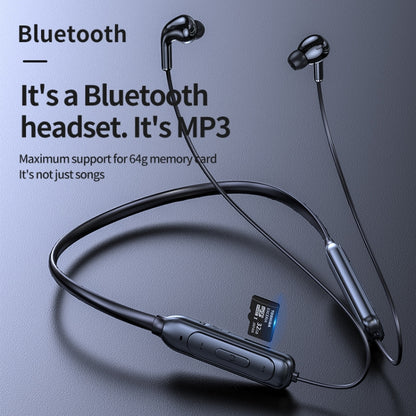M60 8D Surround Sound Wireless Neck-mounted 5.1 Bluetooth Earphone Support TF Card MP3 Mode(Red) by bashfashion