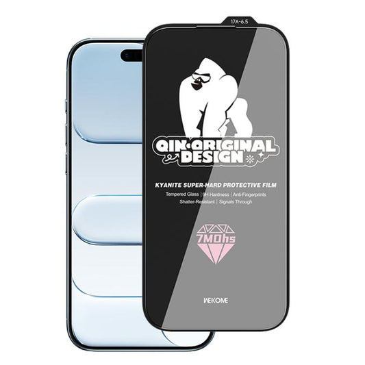 For iPhone Air WK WTP-129 Qin-Original Design 9D Curved Kyanite Ultra-Hard Tempered Glass Film by WK