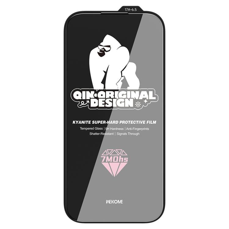 For iPhone Air WK WTP-129 Qin-Original Design 9D Curved Kyanite Ultra-Hard Tempered Glass Film by WK