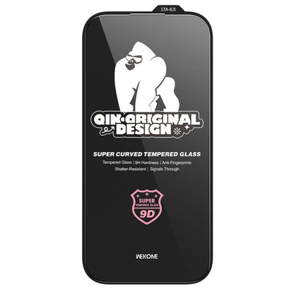 For iPhone Air WK WTP-120 Qin Series 9D Curved Large Arc HD Tempered Glass Film by WK
