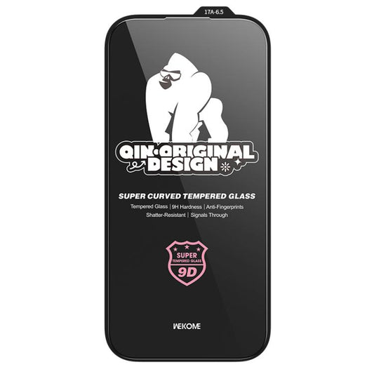 For iPhone Air WK WTP-120 Qin Series 9D Curved Large Arc HD Tempered Glass Film by WK