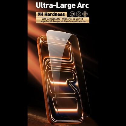 For iPhone Air WK WTP-120 Qin Series 9D Curved Large Arc HD Tempered Glass Film by WK