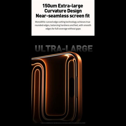 For iPhone Air WK WTP-120 Qin Series 9D Curved Large Arc HD Tempered Glass Film by WK