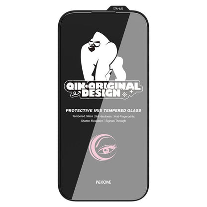 For iPhone Air WK WTP-130 Qin-Original Design 9D Curved Anti-lridescence Eye-Caring HD Tempered Glass Film by WK