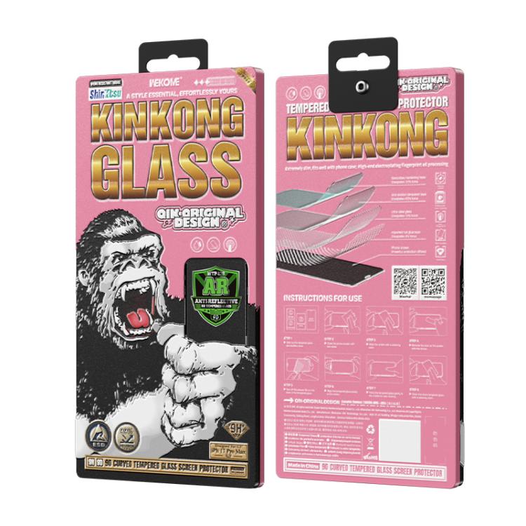 For iPhone Air WK WTP-128 Qin Series 9D Curved AR HD Tempered Glass Film by WK