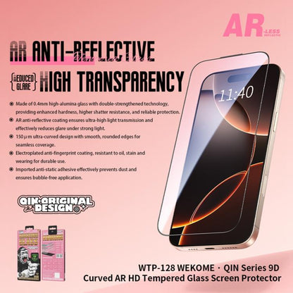 For iPhone Air WK WTP-128 Qin Series 9D Curved AR HD Tempered Glass Film by WK