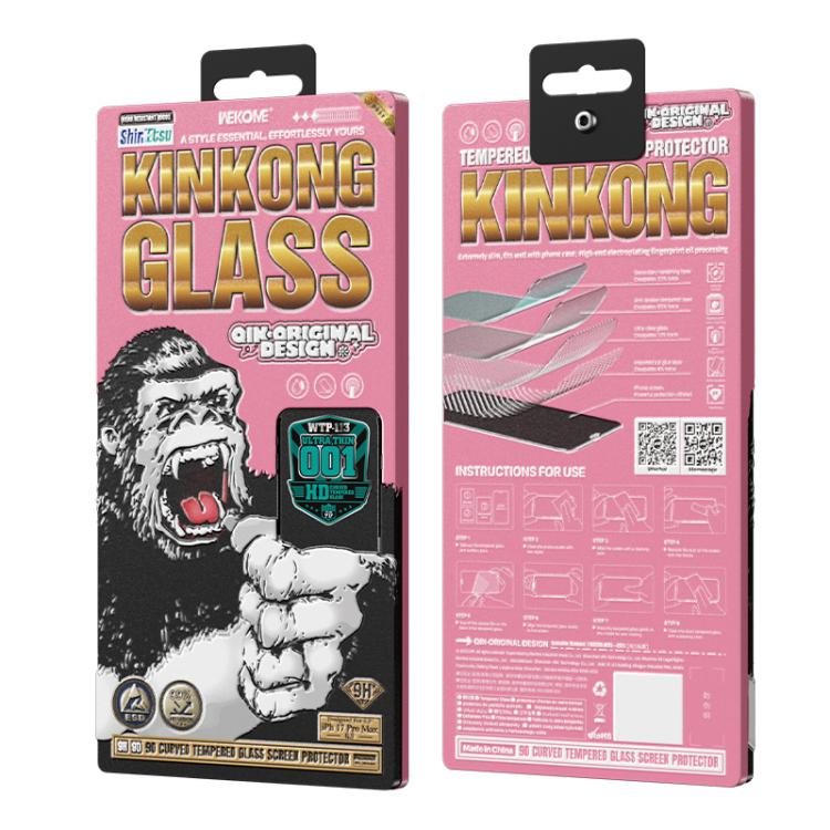 For iPhone Air WK WTP-113 Qin Series 9D Curved Ultra-thin 001 HD Tempered Glass Film by WK