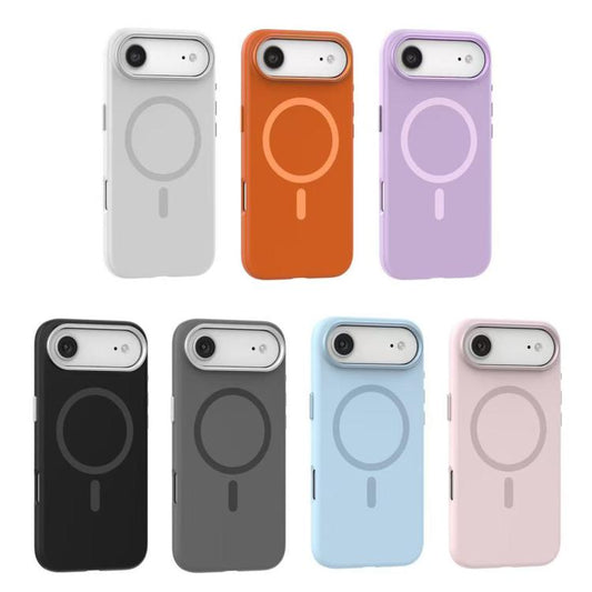 For iPhone Air Mutural Karen Series Liquid Silicone MagSafe Phone Case(White) by Mutural