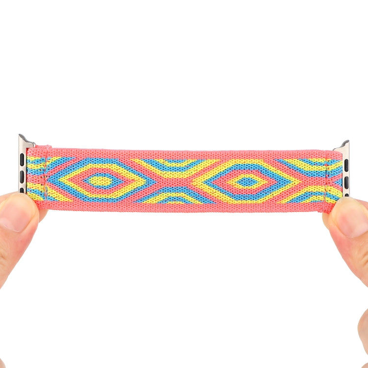 Nylon Watch Band For Apple Watch Series 7 45mm / 6 & SE & 5 & 4 44mm / 3 & 2 & 1 42mm(23) by bashfashion