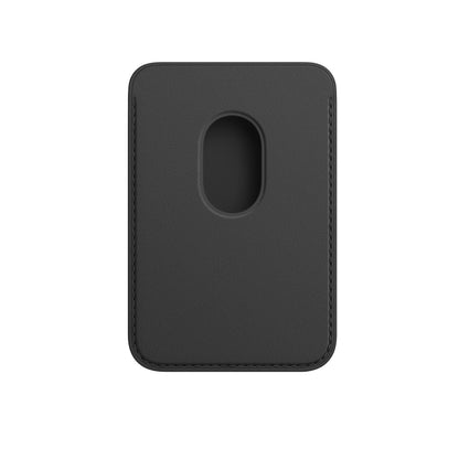 Leather Wallet Pouch Card Holder Magsafing Case for iPhone 17-12 Series by bashfashion