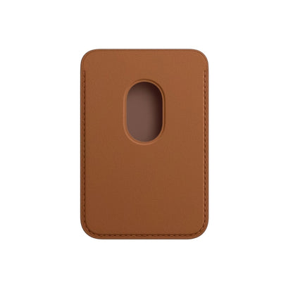 Leather Wallet Pouch Card Holder Magsafing Case for iPhone 17-12 Series by bashfashion