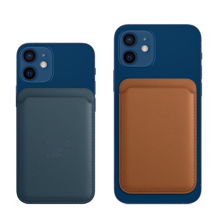 Leather Wallet Pouch Card Holder Magsafing Case for iPhone 17-12 Series by bashfashion