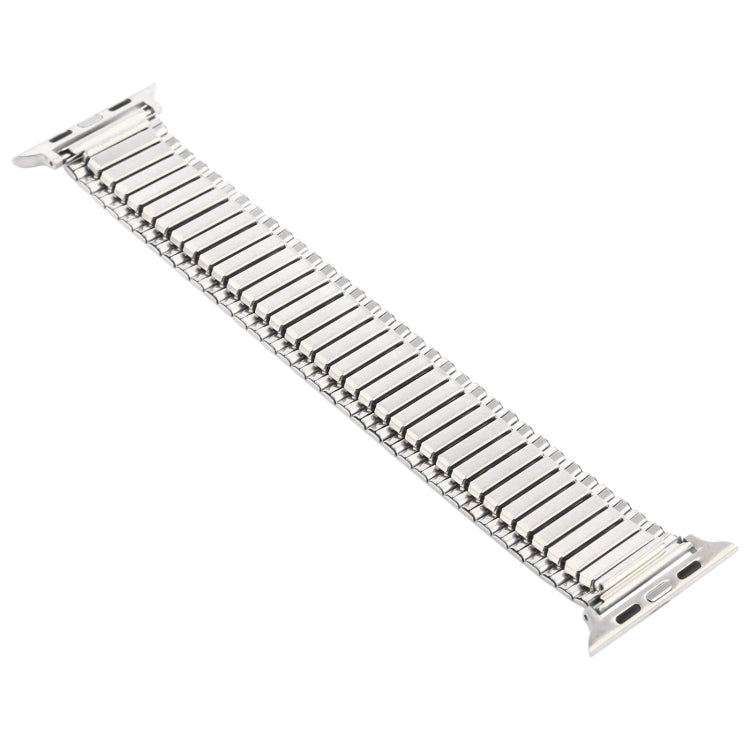 Elastic Aluminum Watch Band For Apple Watch Series 7 45mm / 6 & SE & 5 & 4 44mm / 3 & 2 & 1 42mm(Silver) by bashfashion