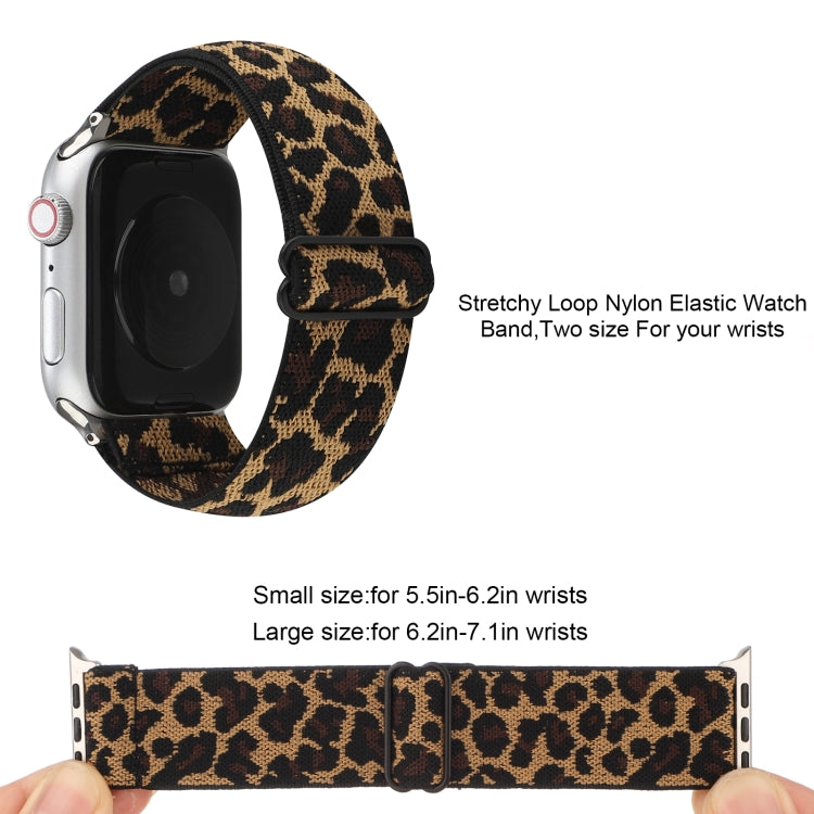 Ethnic Style Buckle Watch Band For Apple Watch Ultra 49mm&Watch Ultra 2 49mm / Series 9&8&7 45mm / SE 3&SE 2&6&SE&5&4 44mm / 3&2&1 42mm(Brown Leopard) by bashfashion