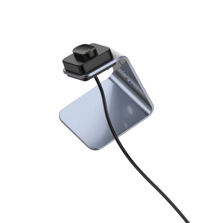 For Fitbit Inspire / Inspire HR / Ace 2 Universal Aluminum Alloy Charger Holder with Chip Protection, Support Fast Charging(Grey) by bashfashion