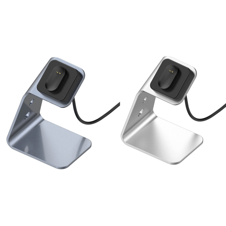 For Fitbit Inspire / Inspire HR / Ace 2 Universal Aluminum Alloy Charger Holder with Chip Protection, Support Fast Charging(Grey) by bashfashion