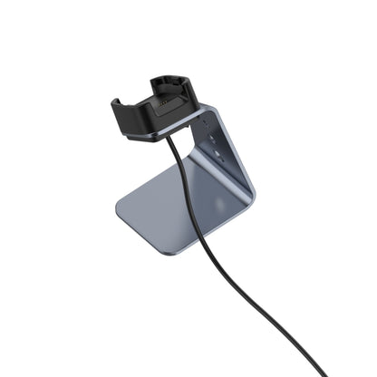 For Fitbit Versa 2 Universal Aluminum Alloy Charger Holder(Grey) by bashfashion