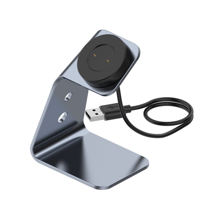 For Huawei Watch GT 2 / GT / GT 2e Universal Aluminum Alloy Magnetic Charger Holder(Grey) by bashfashion