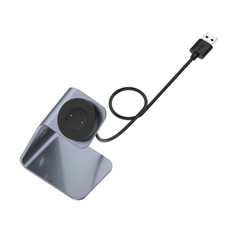 For Huawei Watch GT 2 / GT / GT 2e Universal Aluminum Alloy Magnetic Charger Holder(Grey) by bashfashion