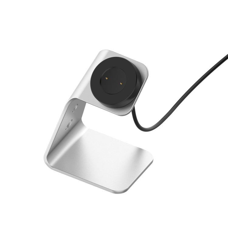 For Huawei Watch GT 2 / GT / GT 2e Universal Aluminum Alloy Magnetic Charger Holder(Silver) by bashfashion