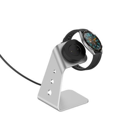 For Huawei Watch GT 2 / GT / GT 2e Universal Aluminum Alloy Magnetic Charger Holder(Silver) by bashfashion