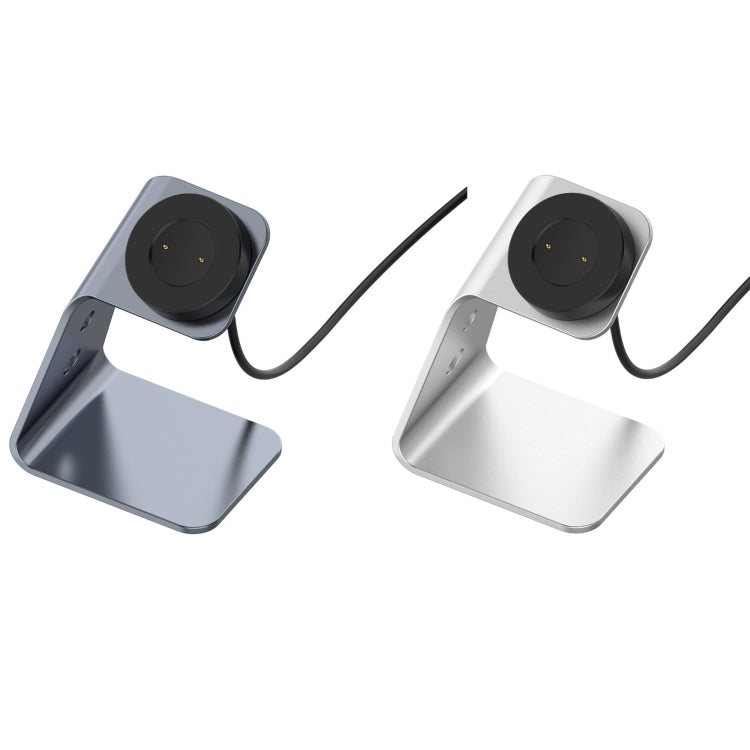 For Huawei Watch GT 2 / GT / GT 2e Universal Aluminum Alloy Magnetic Charger Holder(Grey) by bashfashion