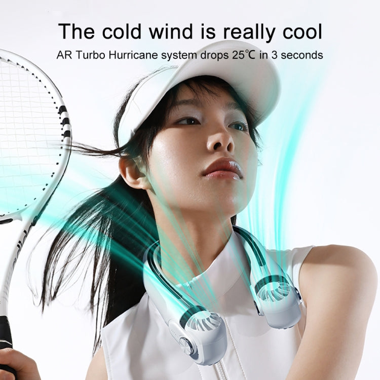 MF080 Rotor Hanging Neck Electric Fan (Green) by bashfashion