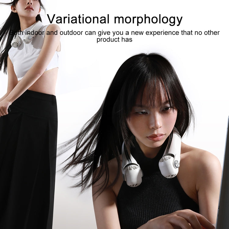 MF080 Rotor Hanging Neck Electric Fan (Green) by bashfashion