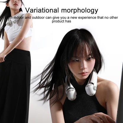 MF080 Rotor Hanging Neck Electric Fan (Green) by bashfashion