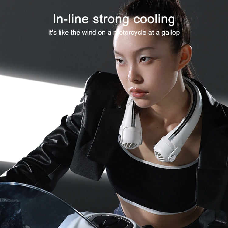 MF080 Rotor Hanging Neck Electric Fan (Green) by bashfashion