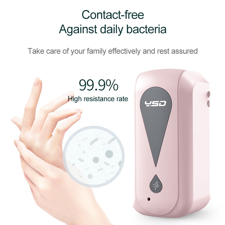 1200ML Touchless Automatic Infrared Sensor Spray Sterilization Dispenser(White) by bashfashion