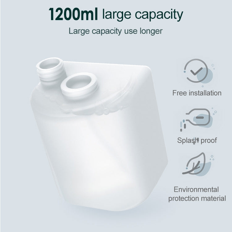1200ML Touchless Automatic Infrared Sensor Spray Sterilization Dispenser(White) by bashfashion