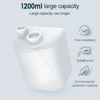 1200ML Touchless Automatic Infrared Sensor Spray Sterilization Dispenser(White) by bashfashion