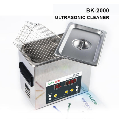 BAKU BK-2000 120W 3.36L LCD Display Heating Ultrasonic Cleaner with Basket, AC 220V, EU Plug by BAKU