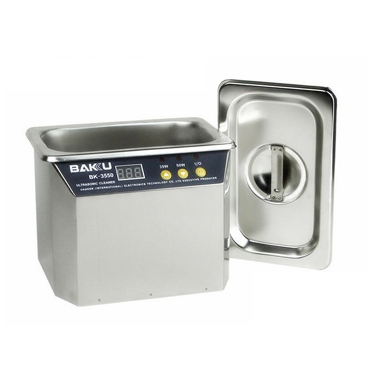 BAKU BK-3550 35W / 50W Adjustable 0.8L LCD Display Ultrasonic Cleaner, AC 110V, US Plug by BAKU