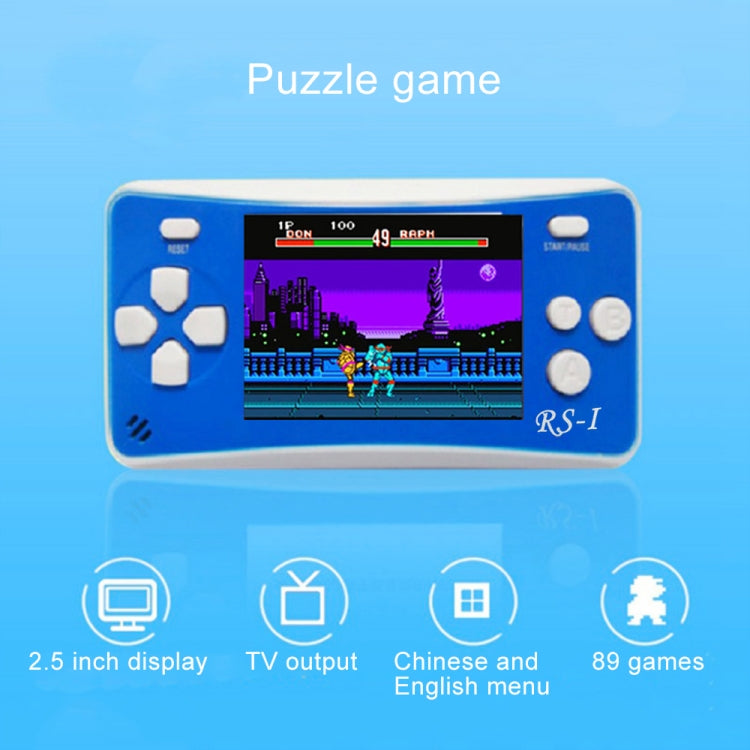 RS-1 Retro Portable Handheld Game Console, 2.5 inch 8 Bits True Color LCD, Built-in 152 Kinds Games(Red) by bashfashion
