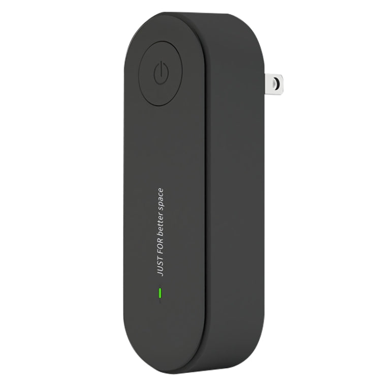 Mini Household Wireless Ultrasonic Deodorizer Vacuum Cleaner Dust Mite Controller, US Plug(Black) by bashfashion