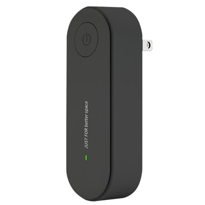 Mini Household Wireless Ultrasonic Deodorizer Vacuum Cleaner Dust Mite Controller, US Plug(Black) by bashfashion